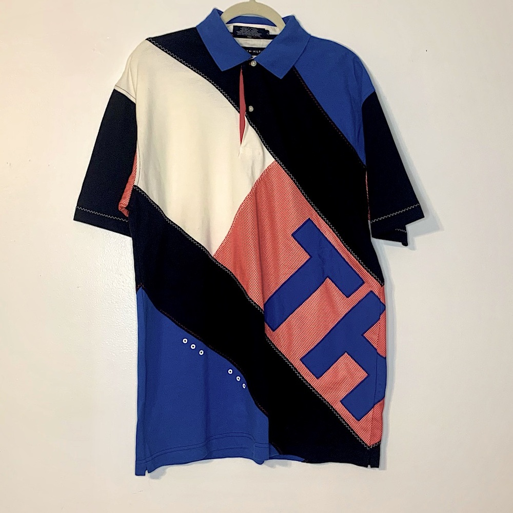Tommy Hilfiger Polo Shirt Sz L